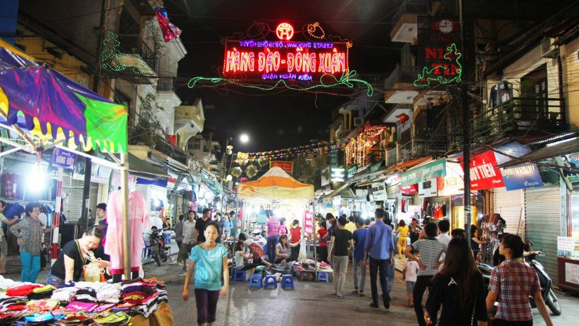 Weekend Night Markets in Vietnam Hanoi