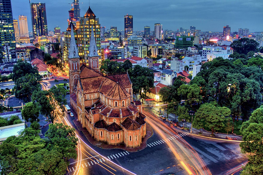 Notre Dame Cathedral, Saigon City