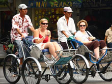 Cycling in Hanoi
